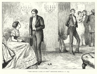 Illustration til Great Expectations af Charles Dickens (gravering) af Francis Arthur Fraser