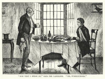 Illustration til Great Expectations af Charles Dickens (gravering) af Francis Arthur Fraser