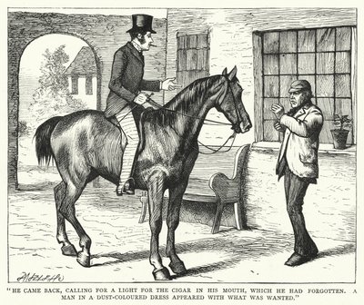 Illustration til Great Expectations af Charles Dickens (gravering) af Francis Arthur Fraser