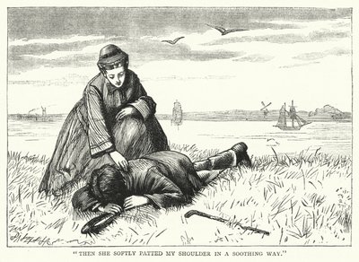 Illustration til Great Expectations af Charles Dickens (gravering) af Francis Arthur Fraser