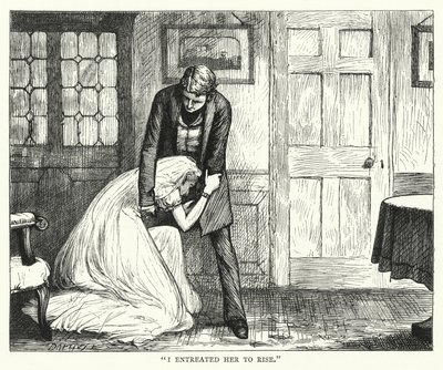 Illustration til store forventninger af Charles Dickens (gravering) af Francis Arthur Fraser