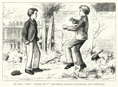 Illustration til store forventninger af Charles Dickens (gravering) af Francis Arthur Fraser