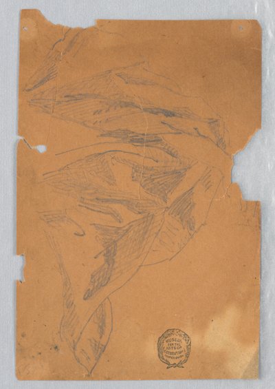 Draperi undersøgelse af Francis Augustus Lathrop