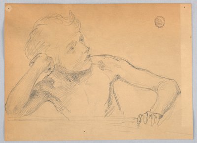 Figurstudie af Francis Augustus Lathrop
