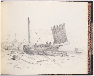Fiskerbåde af Francis Augustus Lathrop