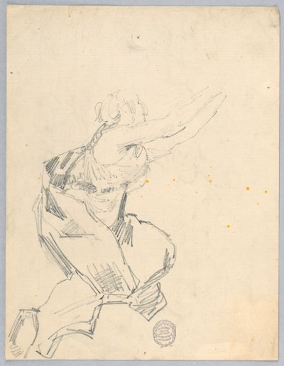 Skitse af en kvinde af Francis Augustus Lathrop