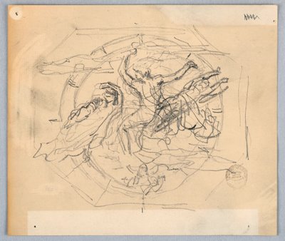 Studie til "Zodiac" af Francis Augustus Lathrop