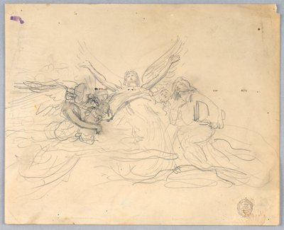 Tilbedende engle af Francis Augustus Lathrop