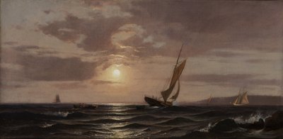 Eftermiddagssøn, ca. 1880 af Francis Augustus Silva