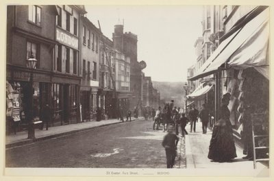33. Exeter, Fore Street, 186094. af Francis Bedford
