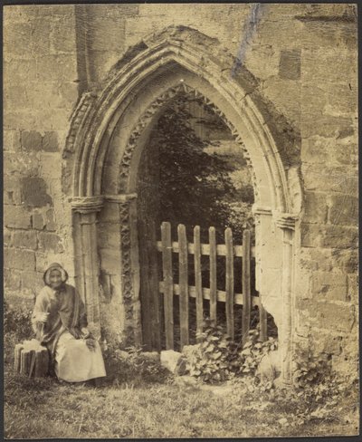 Dør, Rivaulx Abbey af Francis Bedford