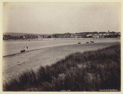 Exmouth fra Warren af Francis Bedford