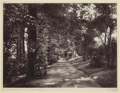 Leamington, i Jephson Gardens af Francis Bedford