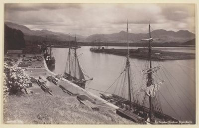 Porthmadog Havn fra nord, 186094. af Francis Bedford