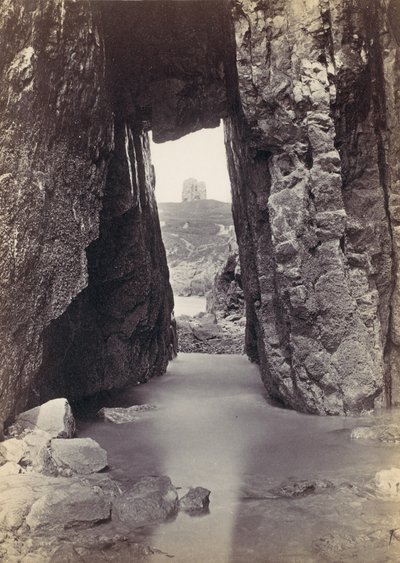 [View Through Rocks