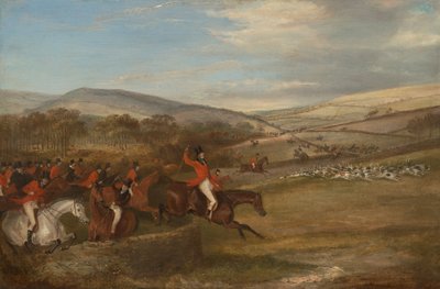 Berkeley-jagten, 1842: Fuldt skrig af Francis Calcraft Turner