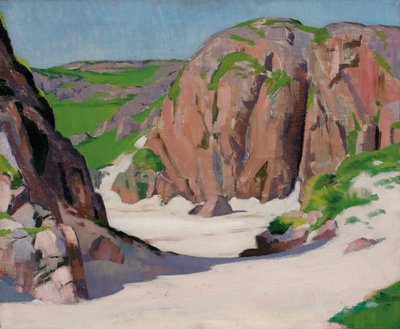 Port Bhan, Iona, ca. 1922 (olie på lærred) af Francis Campbell Boileau Cadell
