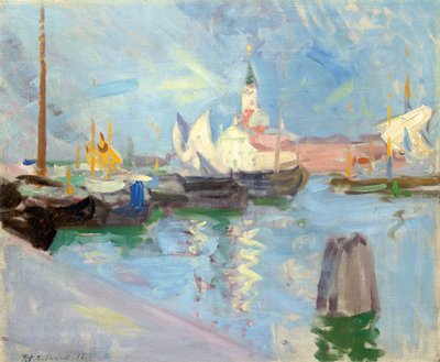 San Giorgio Maggiore, Venedig af Francis Campbell Boileau Cadell