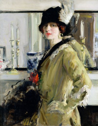 Den sorte hat af Francis Campbell Boileau Cadell