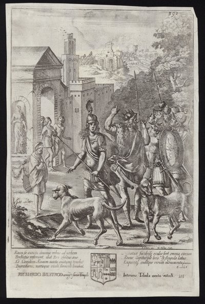 Evander og Aeneas ved Palentium af Francis Cleyn