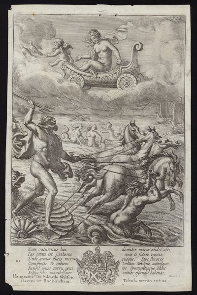 Poseidon af Francis Cleyn