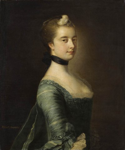 Laura Louisa Walpole af Francis Cotes