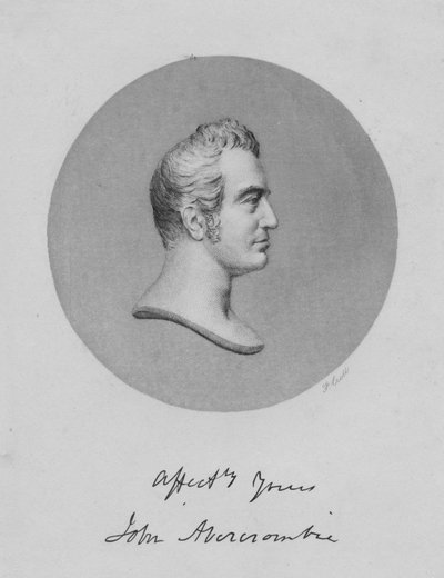 John Abercrombie, c1850. af Francis Croll