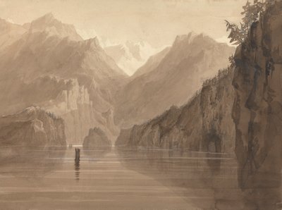 En sø i Norge af Francis Danby