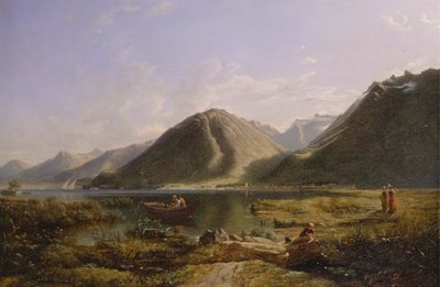 End of Lake Geneva [1985, Cormack, YCBA Concise Catalogue] af Francis Danby