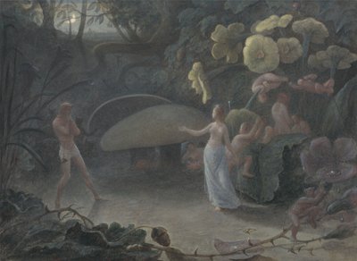 Oberon og Titania af Francis Danby