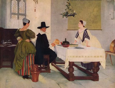 Between Two Fires, c1892, 1938 af Francis Davis Millet