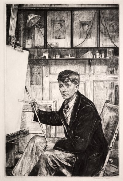 Charles Cundall af Francis Dodd