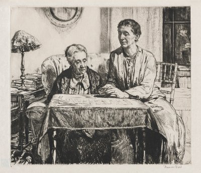 Spillekort af Francis Dodd