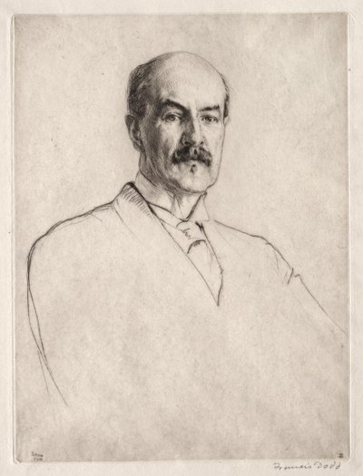 Professor Oliver Elton af Francis Dodd