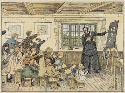 The Dame (farvelitografi) af Francis Donkin Bedford