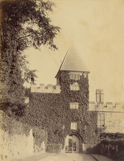 Indgangsport og tårn, Lismore Castle af Francis Edmond Currey