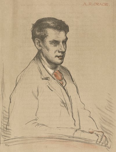A.R. Orage af Francis Ernest Jackson