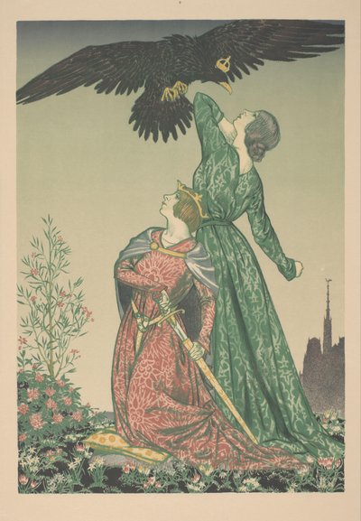 To kvinder angrebet og en kronørn United Defense Against Aggression (original titel) Great War: Britain