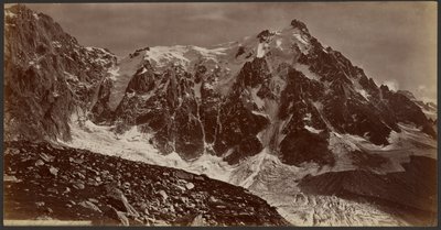 Aiguille du Midi: Mount Blanc af Francis Frith