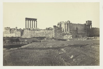 Baalbec, fra syd af Francis Frith