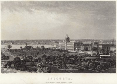 Calcutta i Vestbengalen af Francis Frith