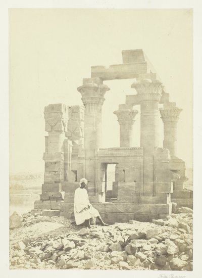 Tidlig morgen i Wady Kardassy, Nubia af Francis Frith
