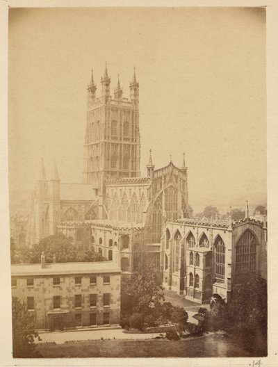 Katedralen i Gloucester af Francis Frith
