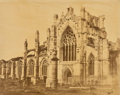 Melrose Abbey af Francis Frith
