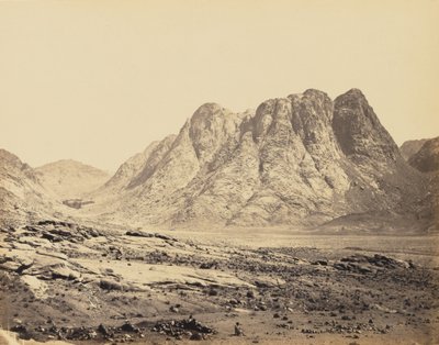 Horebs bjerg, Sinai af Francis Frith