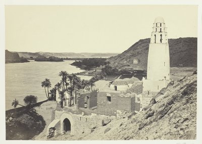 Ruin af moské nær Philæ af Francis Frith