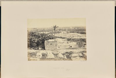 Samsons port, Gaza af Francis Frith