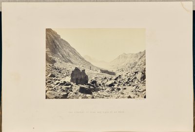 Sinai-klosteret og Er-Raha-sletten af Francis Frith