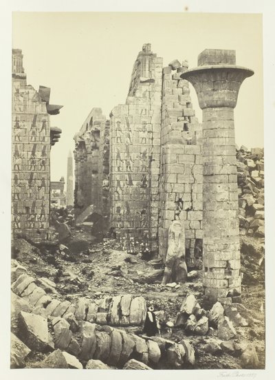 Retten i Shishak, 1857. af Francis Frith