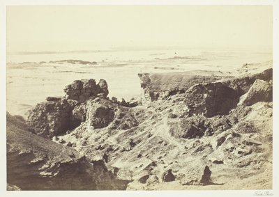 Nilen fra stenbruddene i Joura, 185862. af Francis Frith